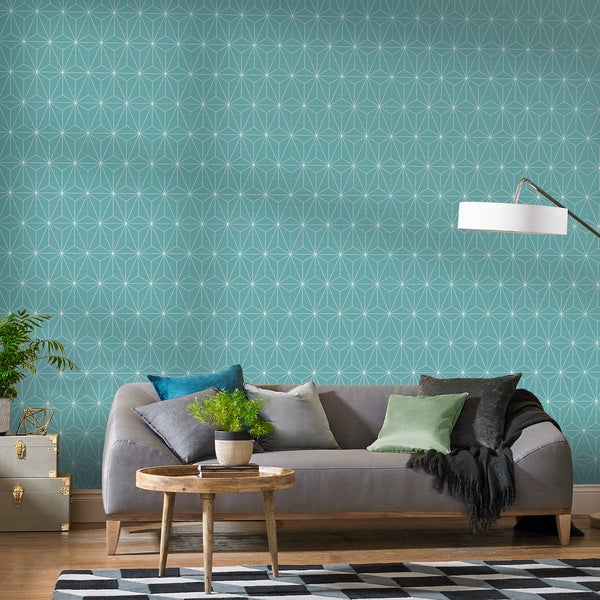 Vtwonen Graham & Brown Vliesbehang Prism Mint Groen