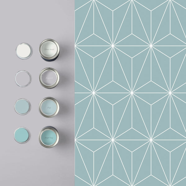 Vtwonen Graham & Brown Vliesbehang Prism Mint Groen