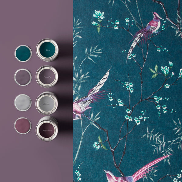 Vtwonen Graham & Brown Vliesbehang Tori Teal Blauw