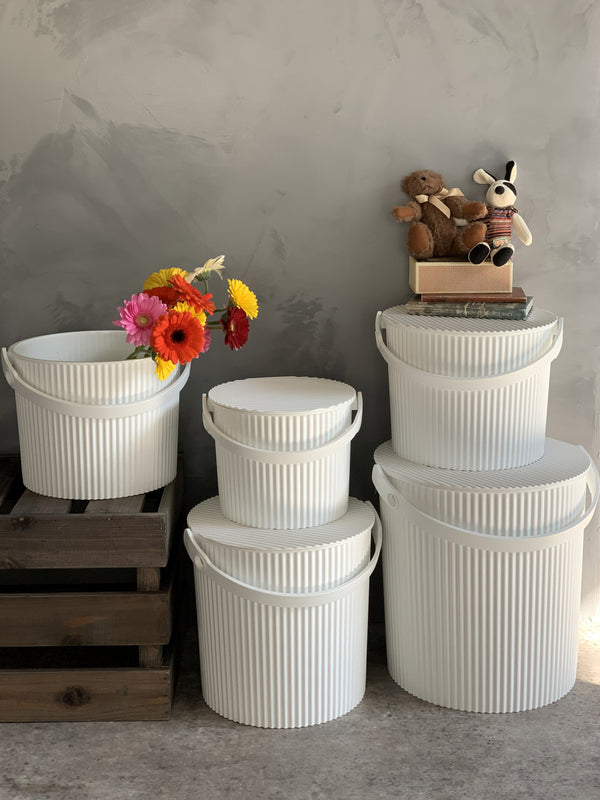 Vtwonen Hachiman Omnioutil Opbergemmer - L - Wit