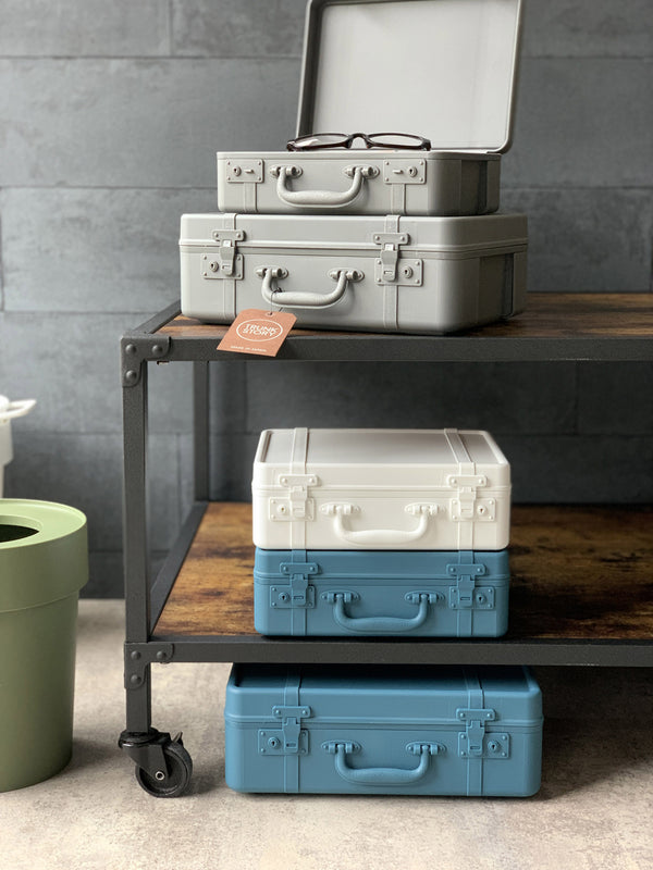 Vtwonen Hachiman Trunk Story Opbergdoos - Mini - Blauw