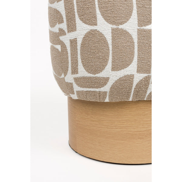 Vtwonen Housecraft Living Cyril Poef/ Krukje Beige