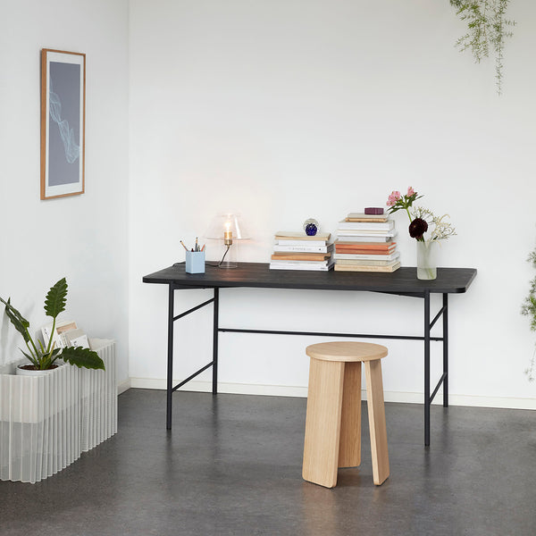 Vtwonen Hübsch Bloempot Flow - Ijzer - 47x27xh45cm