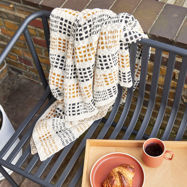 Vtwonen Hübsch Plaid Feel - Katoen - 130x200cm