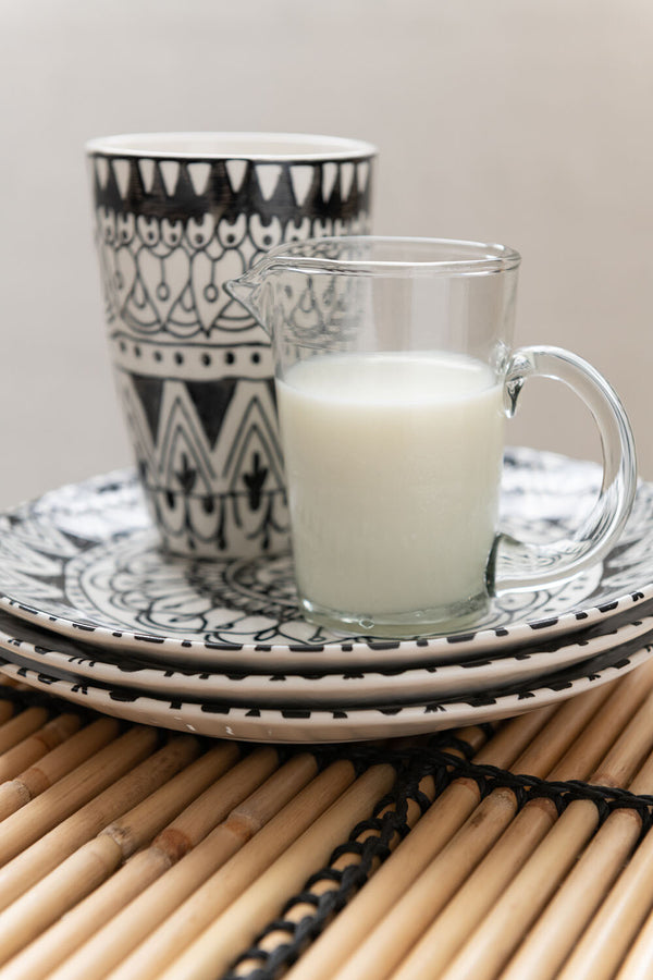 Vtwonen J-Line Karaf Ella - Glas - Transparant - Small