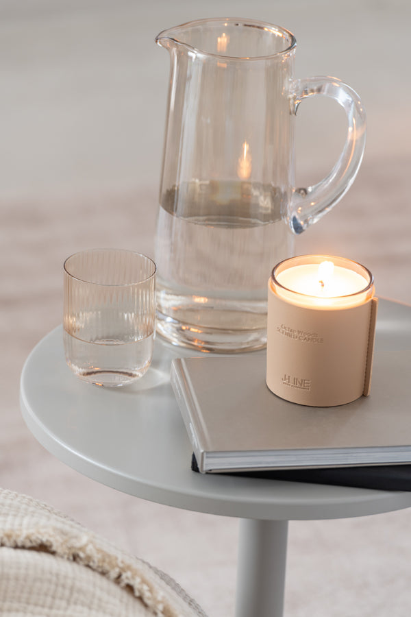 Vtwonen J-Line Karaf Lang - Glas - Transparant/amber