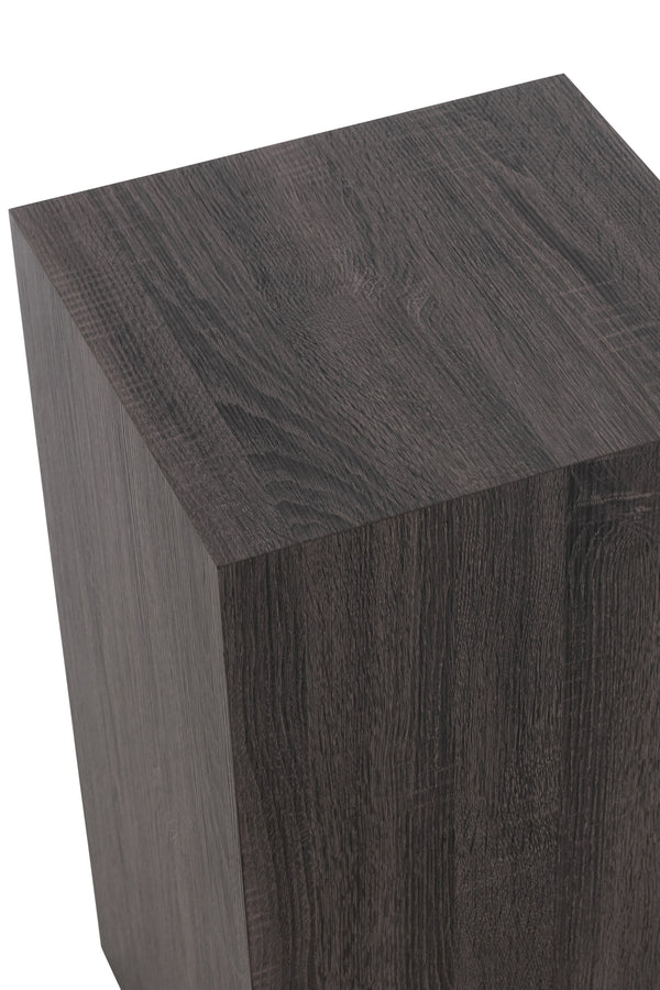 Vtwonen J-Line Sokkel Rechthoekig - Hout - Grijs - Small