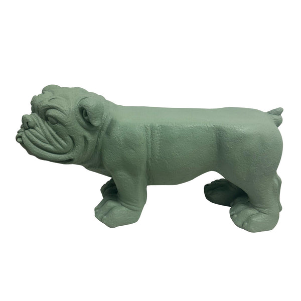 vtwonen Leitmotiv poef Dog - groen - 76x31x43cm