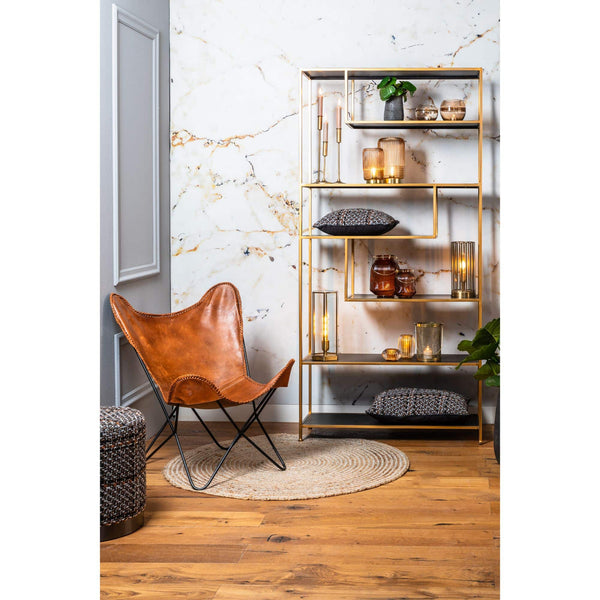 Vtwonen Light & Living Bloempot Genolu - Zwart - Ø50cm