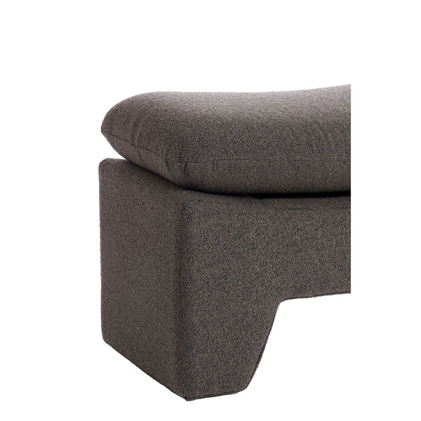 Vtwonen Light & Living Poef DASHA - Bruin - 80x40x48.5cm