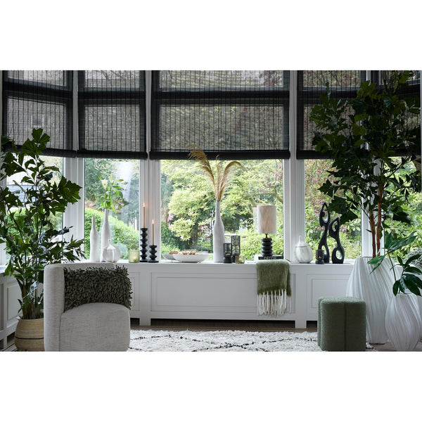 Vtwonen Light & Living Poef Nalani - Groen - 38x38x45cm