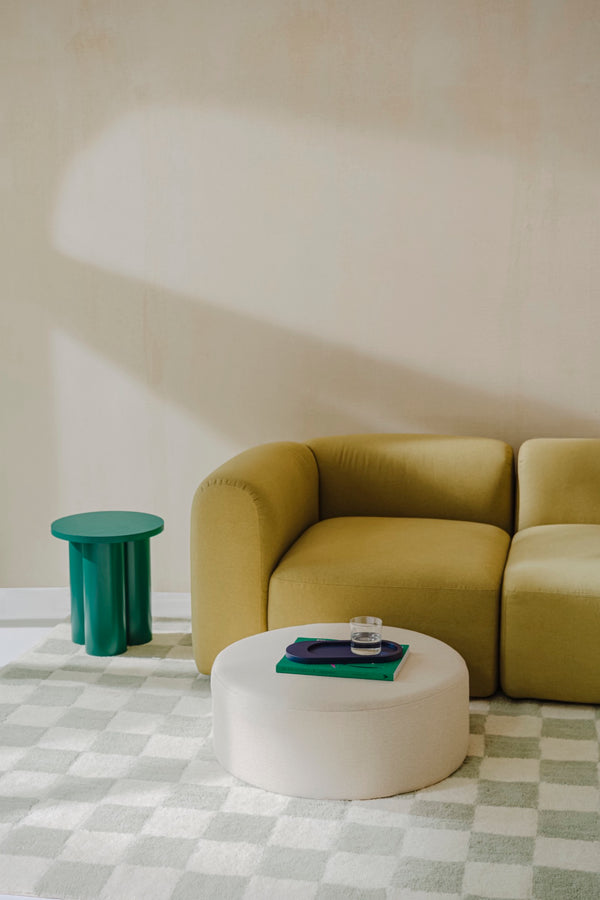 Vtwonen Noo.ma FOLK Poef - Cream Beige