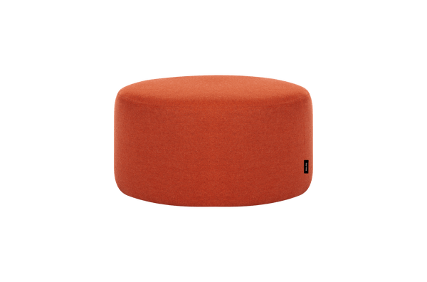vtwonen noo.ma FOLK Poef - Terracotta Wool