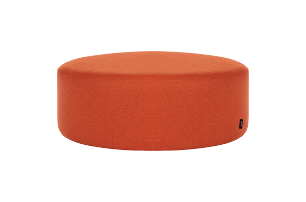 Vtwonen Noo.ma FOLK Poef - Terracotta Wool