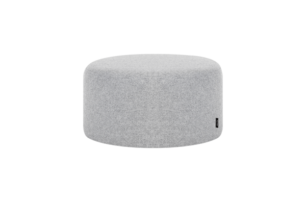 Vtwonen Noo.ma FOLK Poef - Universal Grey Wool