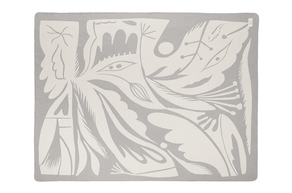 vtwonen noo.ma LINO Katoenen deken - Light Grey