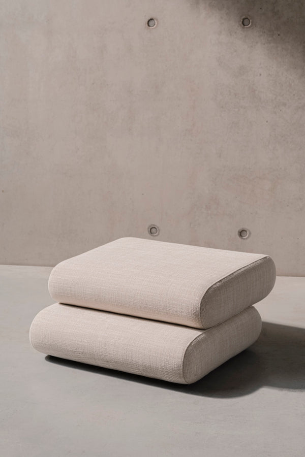 Vtwonen Noo.ma TASO Poef - Coast Beige