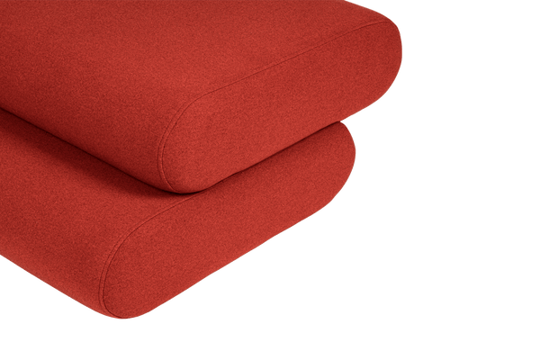 Vtwonen Noo.ma TASO Poef - Poppy Red