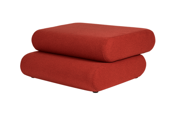 Vtwonen Noo.ma TASO Poef - Poppy Red