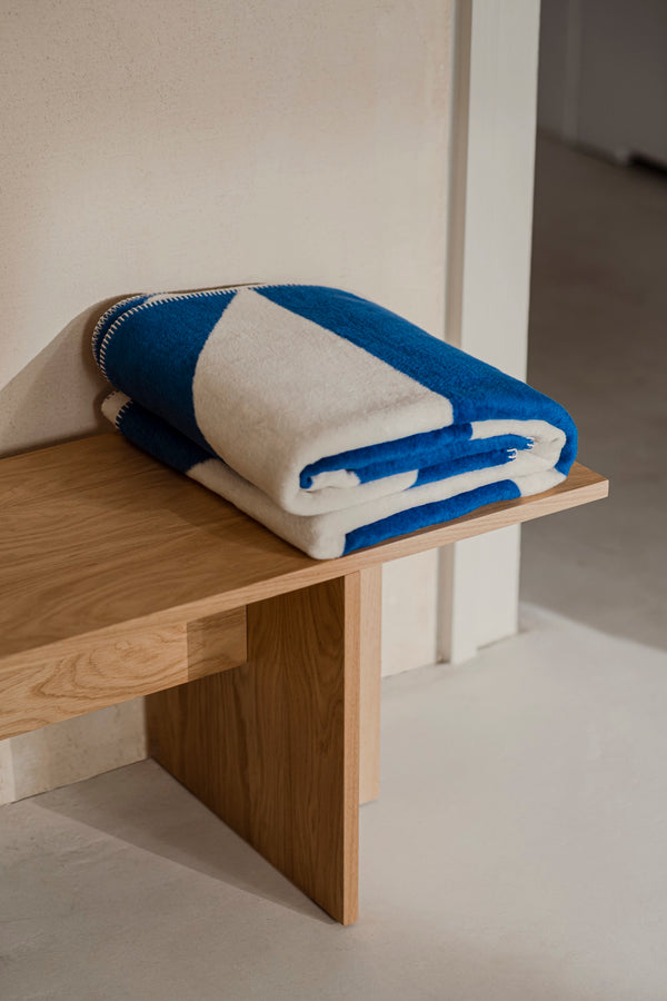 Vtwonen Noo.ma TUL Katoenen Deken - Blueberry Pie