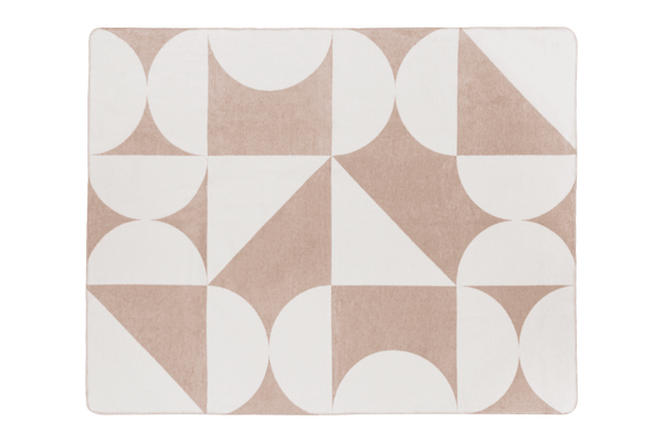 vtwonen noo.ma TUL Katoenen deken - Creme Beige