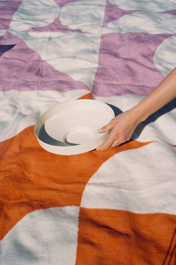 Vtwonen Noo.ma TUL Katoenen Deken - Terracotta