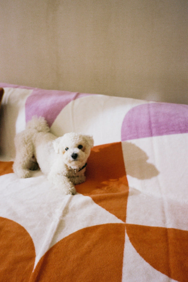 Vtwonen Noo.ma TUL Katoenen Deken - Terracotta