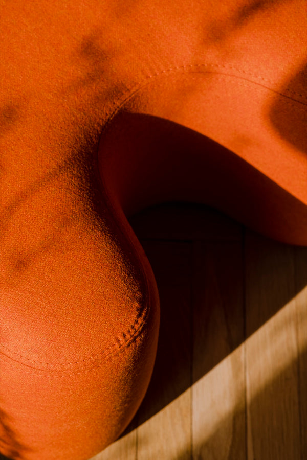 Vtwonen Noo.ma Ü Poef - Terracotta Wool