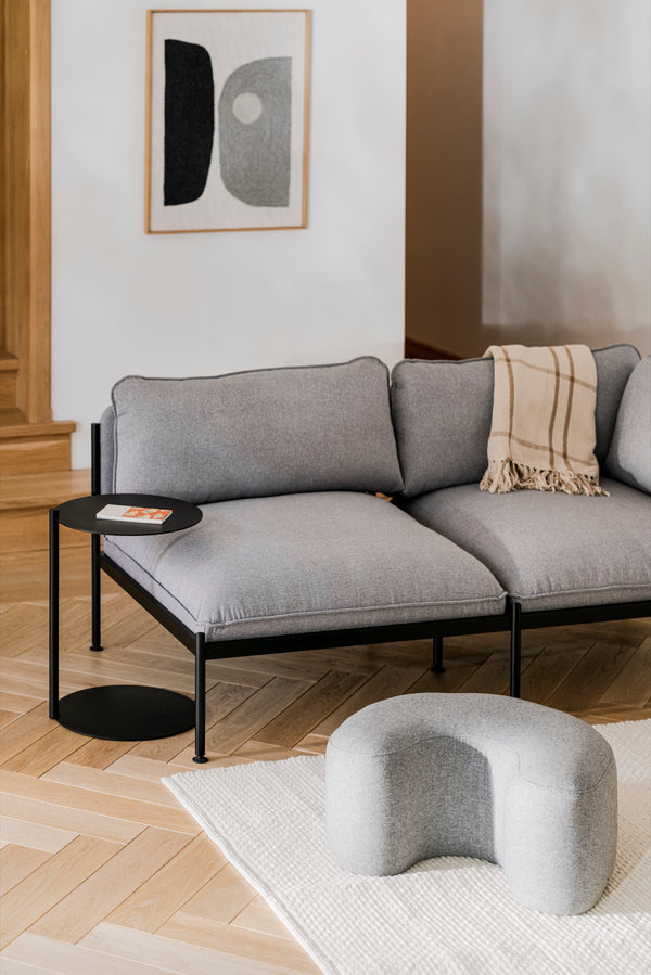 Vtwonen Noo.ma Ü Poef - Universal Grey Wool