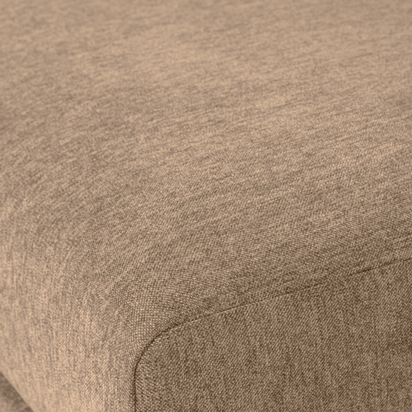 Vtwonen Vtwonen Poef Couple - Polyester - Butter Melange - 44x50x100