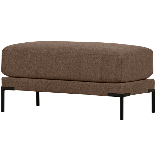 Vtwonen Vtwonen Poef Couple - Polyester - Chocolate Bruin - 44x50x100