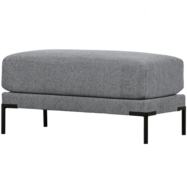 Vtwonen Vtwonen Poef Couple - Polyester - Denim Melange - 44x50x100