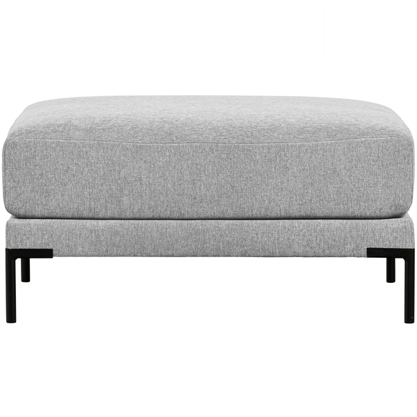 vtwonen vtwonen poef Couple - Polyester - Lichtgrijs - 44x50x100