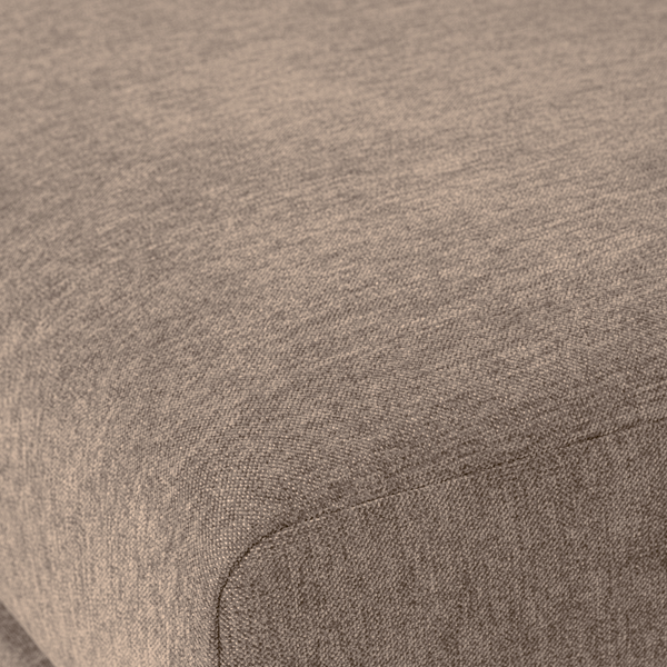 Vtwonen Vtwonen Poef Couple - Polyester - Mud Melange - 44x50x100