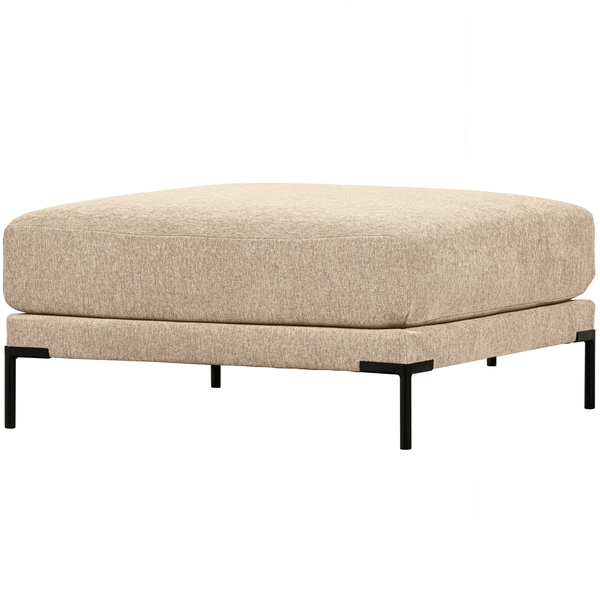 Vtwonen Vtwonen Poef Couple - Polyester - Natural Melange - 44x100x100