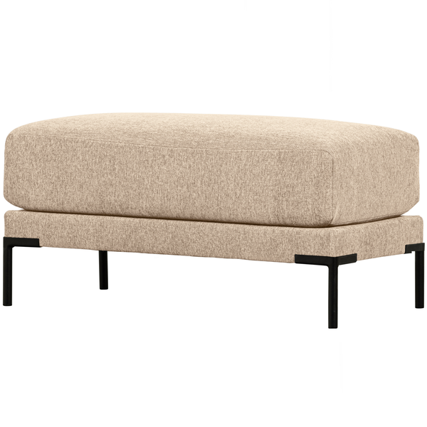 Vtwonen Vtwonen Poef Couple - Polyester - Natural Melange - 44x50x100