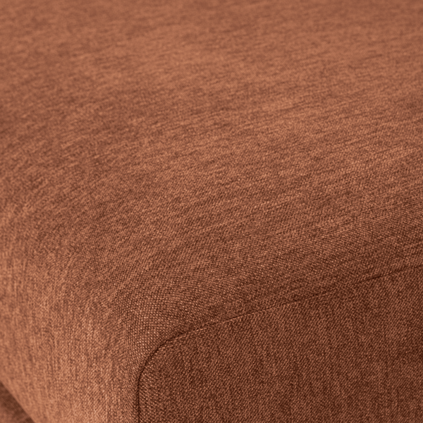 Vtwonen Vtwonen Poef Couple - Polyester - Rust Melange - 44x100x100