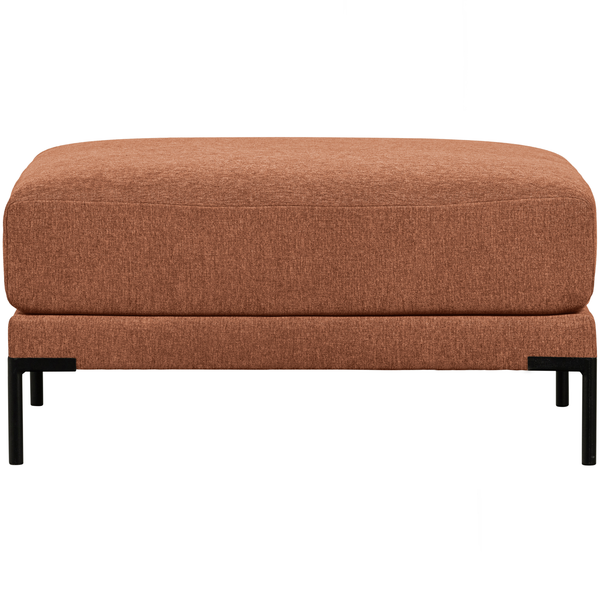 vtwonen vtwonen poef Couple - Polyester - Rust Melange - 44x100x100