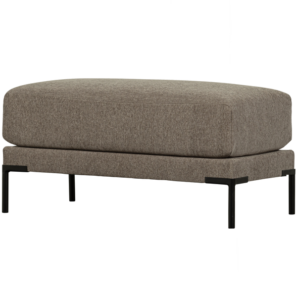 Vtwonen Vtwonen Poef Couple - Polyester - Taupe - 44x50x100