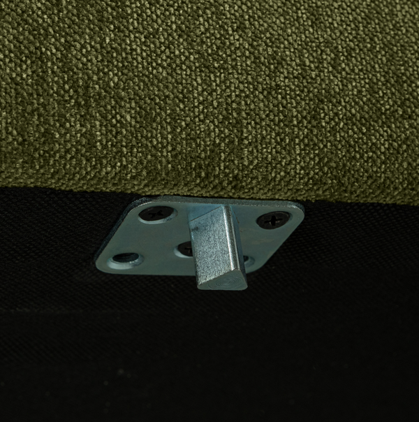 Vtwonen Vtwonen Poef Couple - Polyester - Warm Groen - 44x100x100