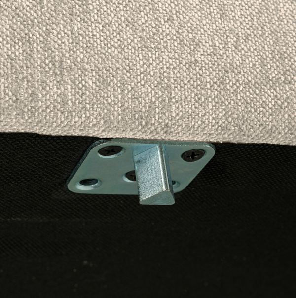 Vtwonen Vtwonen Poef Couple - Polyester - Zand - 44x50x100