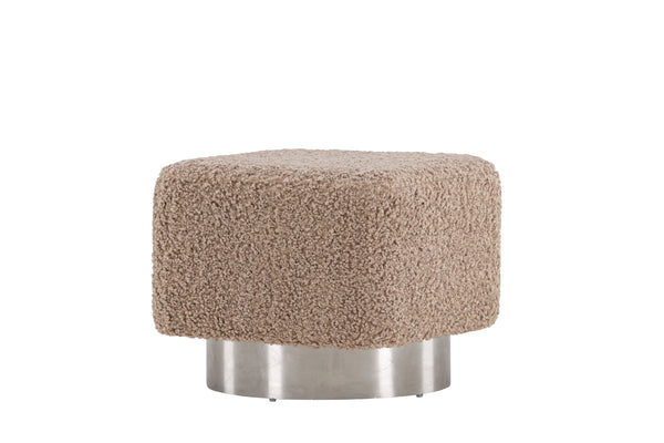 Vtwonen Rebellenclub Poefje Aporo - Donkergrijs