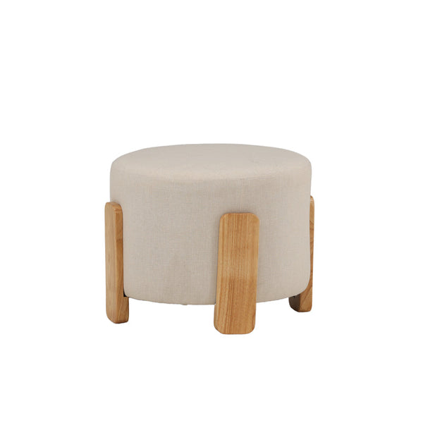 Vtwonen Rebellenclub Poefje Poef - Wit