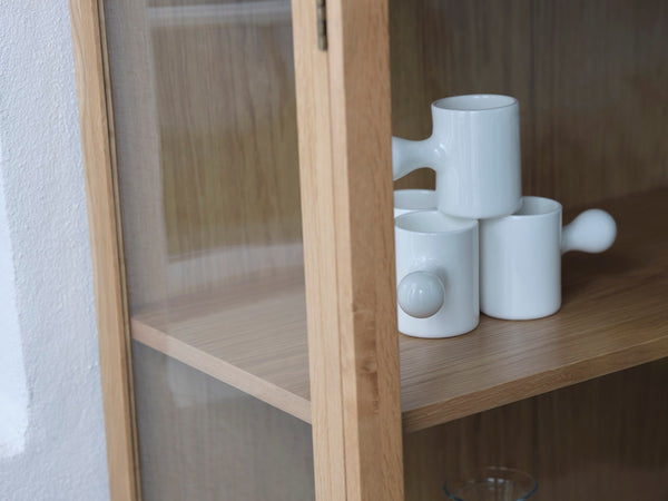 Vtwonen Rebellenclub Vitrinekast Foxton - Eiken