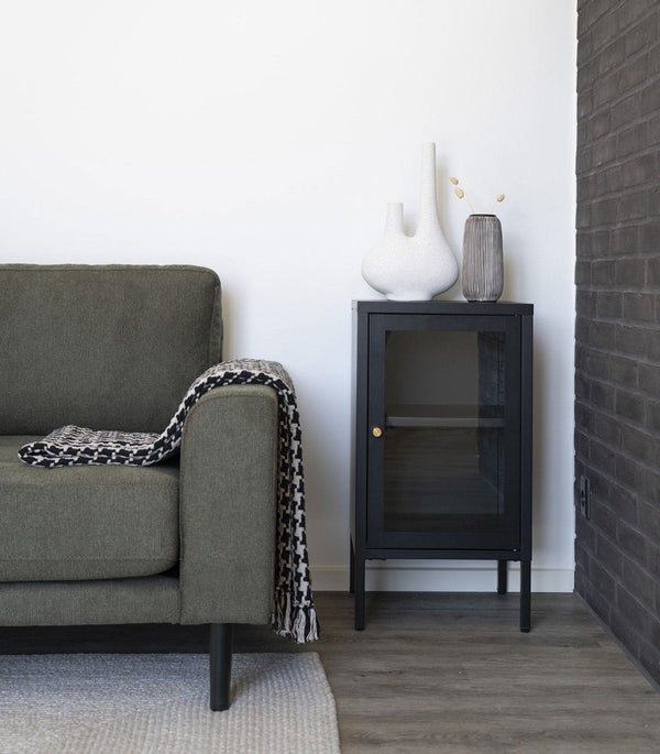 Vtwonen Rebellenclub Vitrinekast Kells - Zwart