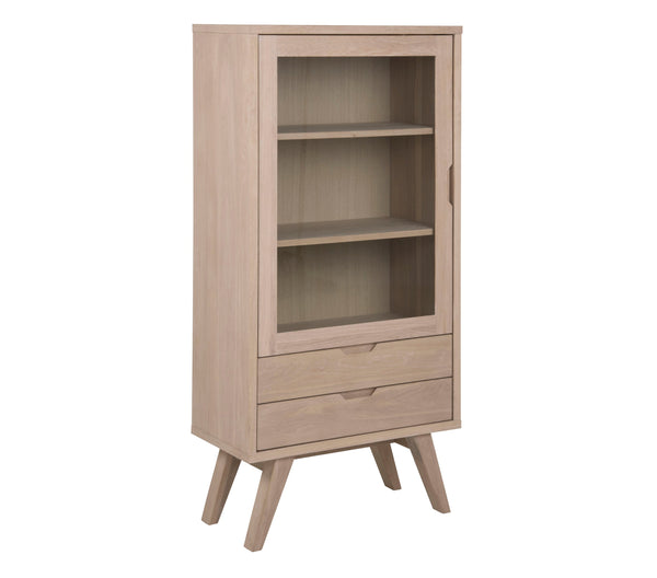 Vtwonen Rebellenclub Vitrinekast Mala - Eiken