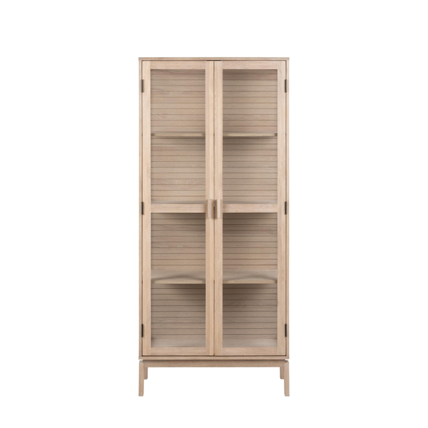 Vtwonen Rebellenclub Vitrinekast Nampa - Licht Eiken