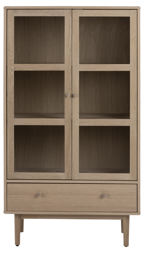 Vtwonen Rebellenclub Vitrinekast Talsa - Licht Eiken