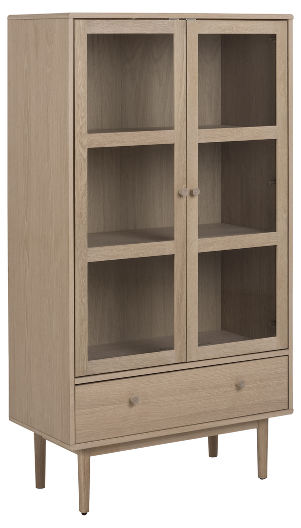 vtwonen Rebellenclub Vitrinekast Talsa - Licht Eiken