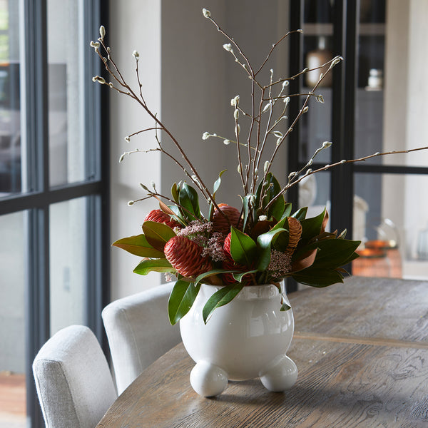 Vtwonen Rivièra Maison - Giulia Pot - Keramiek - Wit